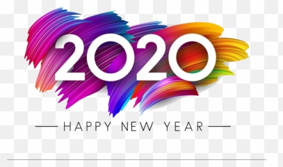 Happy New Year 2020 Png Transparent - Happy New Year 2020 Clip Art,Happy New Years Png