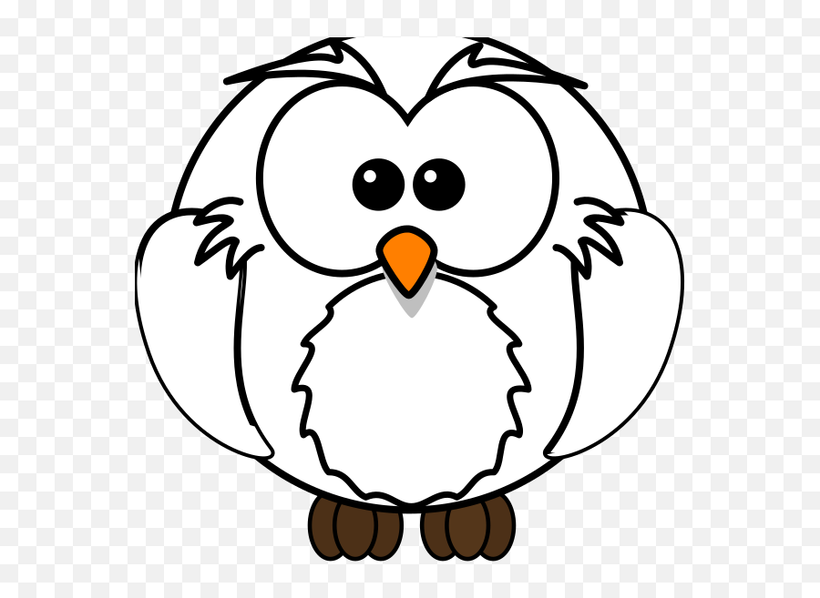 White Owl Png Svg Clip Art For Web - Download Clip Art Png Clip Art Animals Face Black And White,Owl Clipart Png