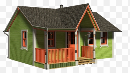 Victorian Small House Plans Diana - Transparent Png