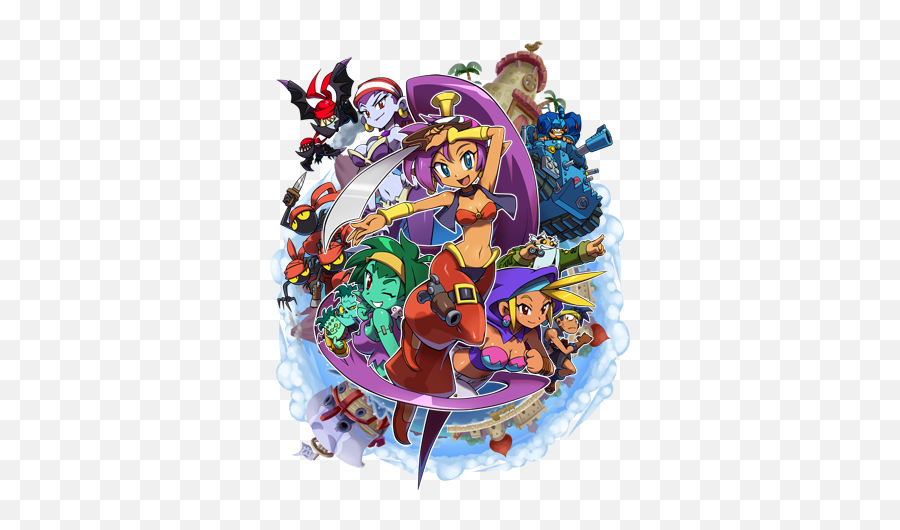 Shantae And The Pirateu0027s Curse For Nintendo Switch - Shantae And The Curse 3ds Png,Shantae Png