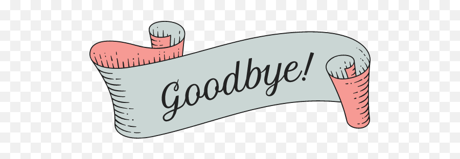 Goodbye Banner Graphic - Illustrations Picmonkey Graphics Horizontal Png,Goodbye Png