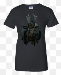 Bloodborne Hunter - Posters Slouchy Vneck Splatter Woman Thin Blue Line png