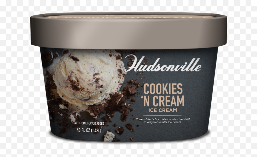 Cookies U0027n Cream - Hudsonville Ice Cream Banana Foster Ice Cream Png,Cookies And Cream Png