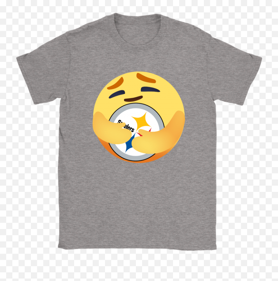 Love The Pittsburgh Steelers Hug - Wu Tang Clan Shirt Png,Facebook Logo Emoji