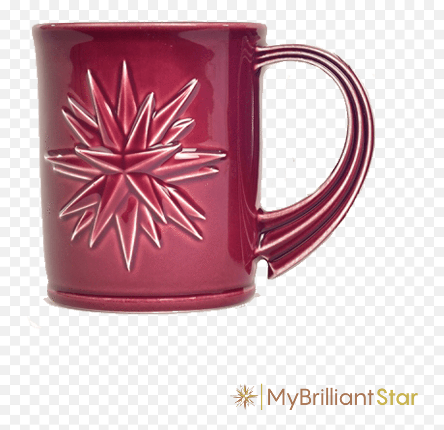 Herrnhut Star Mug Logo Or Silhouette - Mybrilliantstar Serveware Png,Star Silhouette Png
