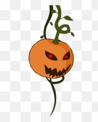 Jack O Lantern Cartoon - Clip Art Bay Hanging png