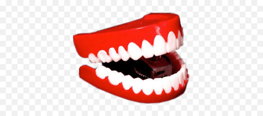 Toy False Teeth Transparent Png - Chatter Teeth,Dentures Png