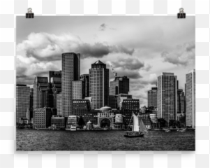 Boston Skyline - Harbor png