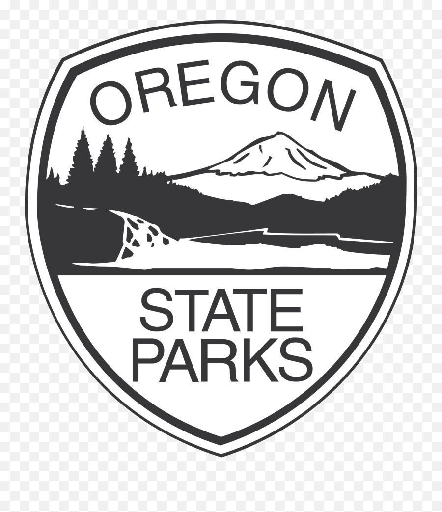 Oregon State Parks Logo Png Transparent - Oregon State Parks Black And White,Olay Logos