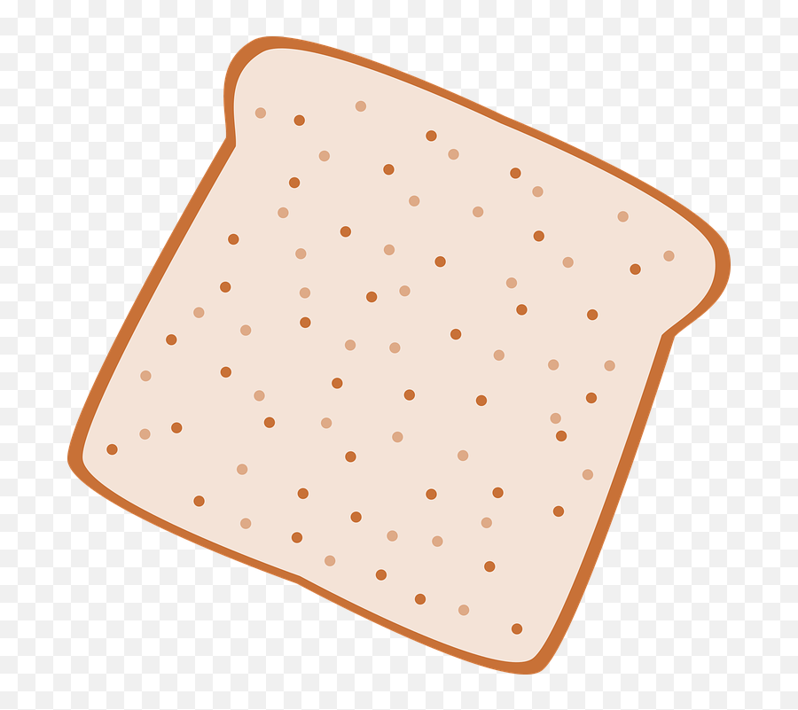 Bread Slice Wholemeal - Free Vector Graphic On Pixabay Polka Dot Png,Bread Slice Png