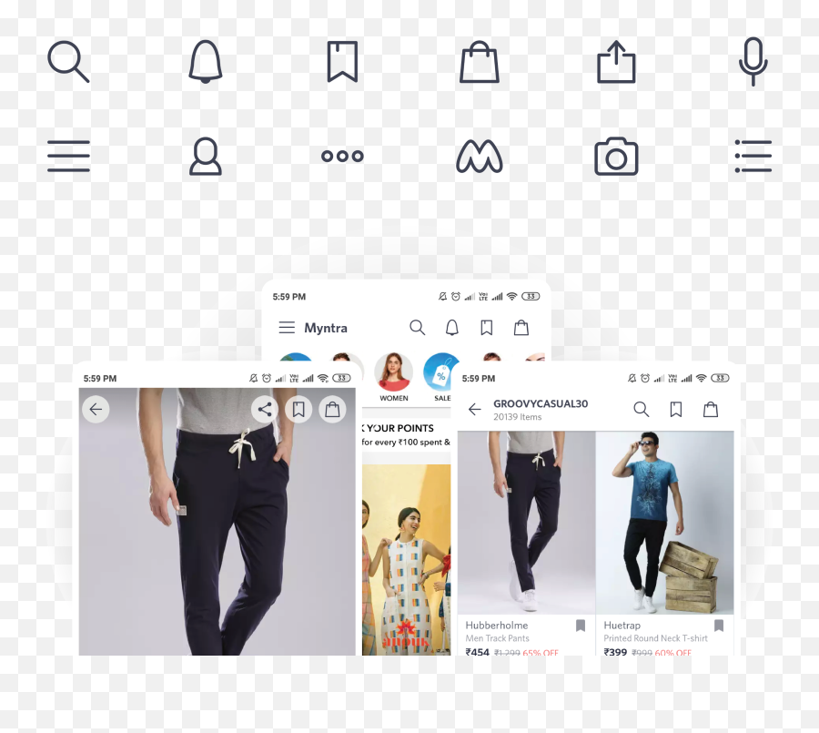 Designing An Icon Set Considerations - Wishlist Myntra Icon Png,Photo Icon