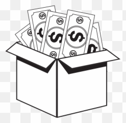 Box With Bills Icon - Language png