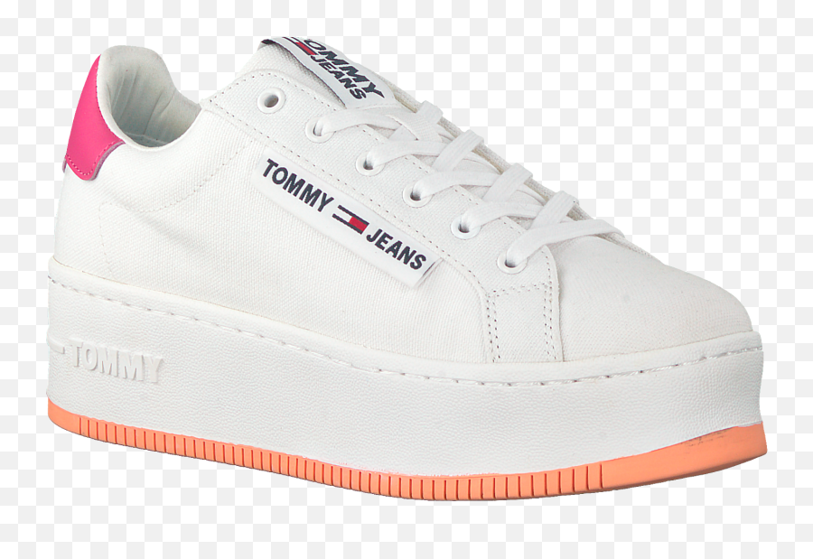 White Tommy Hilfiger Low Sneakers - Plimsoll Png,White Label Icon