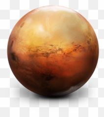 The Red Planet Icon - Transparent Planets Png