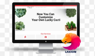 Lucky Cacti Plants - Lakion Design Png,Cacti Png