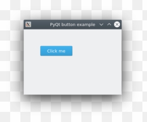 Pyqt5 - Button example Python GUI Horizontal png