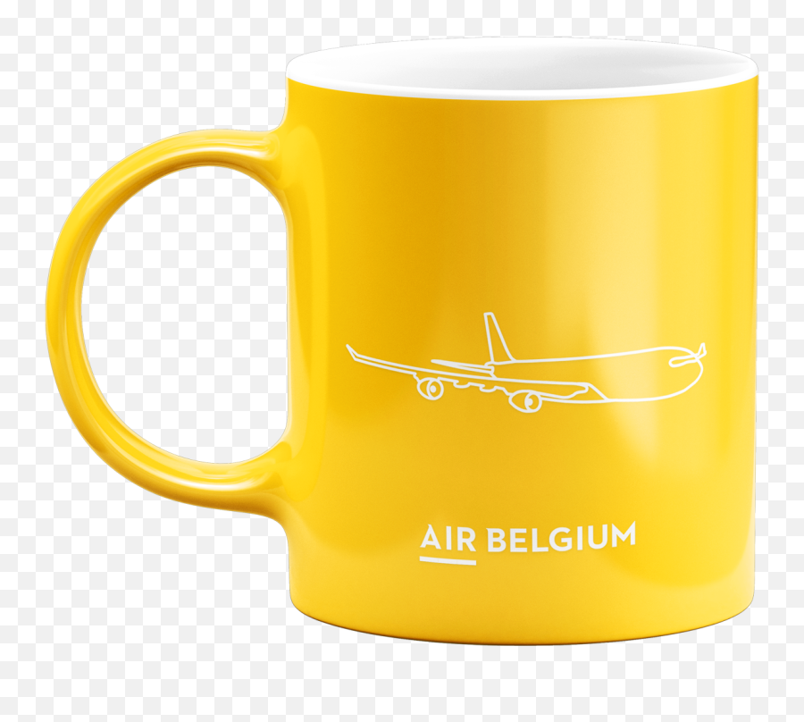 Belgian Flag Coffee Mug U2013 Air Belgium - Beer Stein Png,Belgium Flag Png