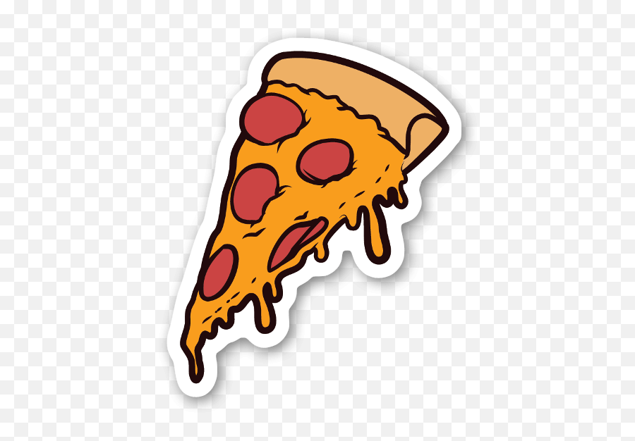 Dibujo Pizza Png Transparent Images Clipart Vectors Psd - Food Sticker,Pizza Png