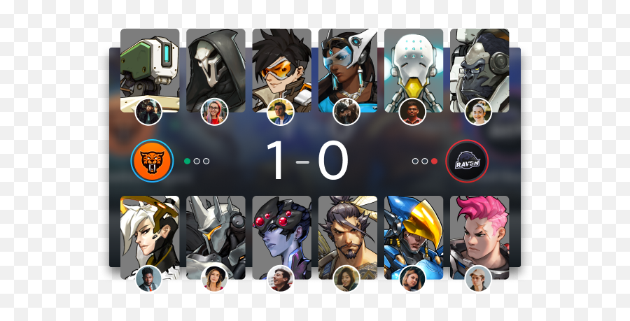 Overwatch - College U0026 Youth Esports Playvs Fictional Character Png,Overwatch Gold Player Icon