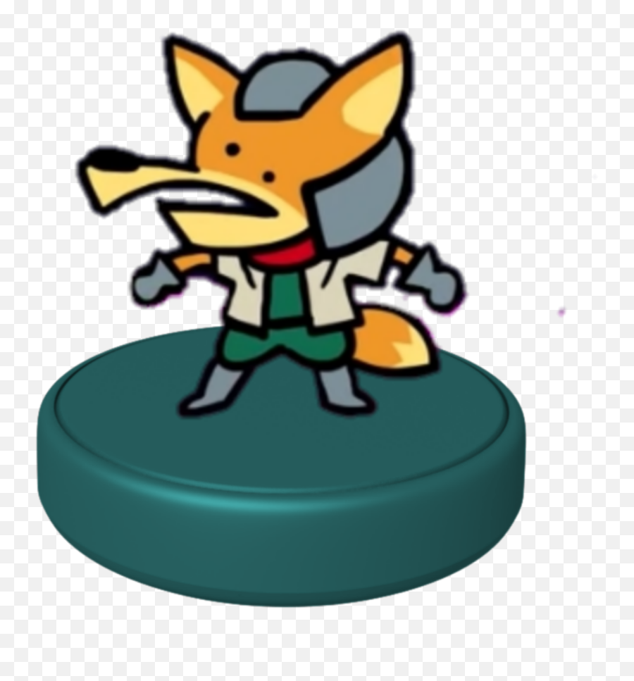 Melee Fox Into A Custom Amiibo Yet - Fictional Character Png,Speedrunner Icon
