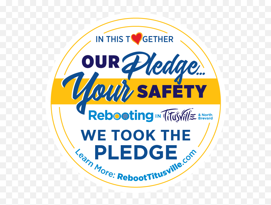 Take The Pledge - Titusville Fl Chamber Of Commerce Dot Png,Pledge Icon