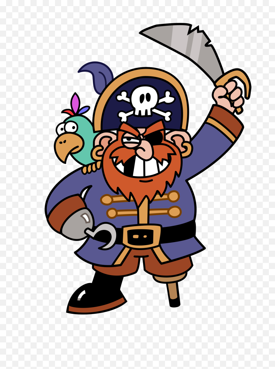 Piratey Transparent Background - Cartoon Pirate Png,Pirate Transparent