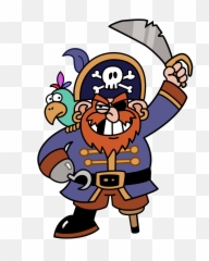 Piratey Transparent Background - Cartoon png