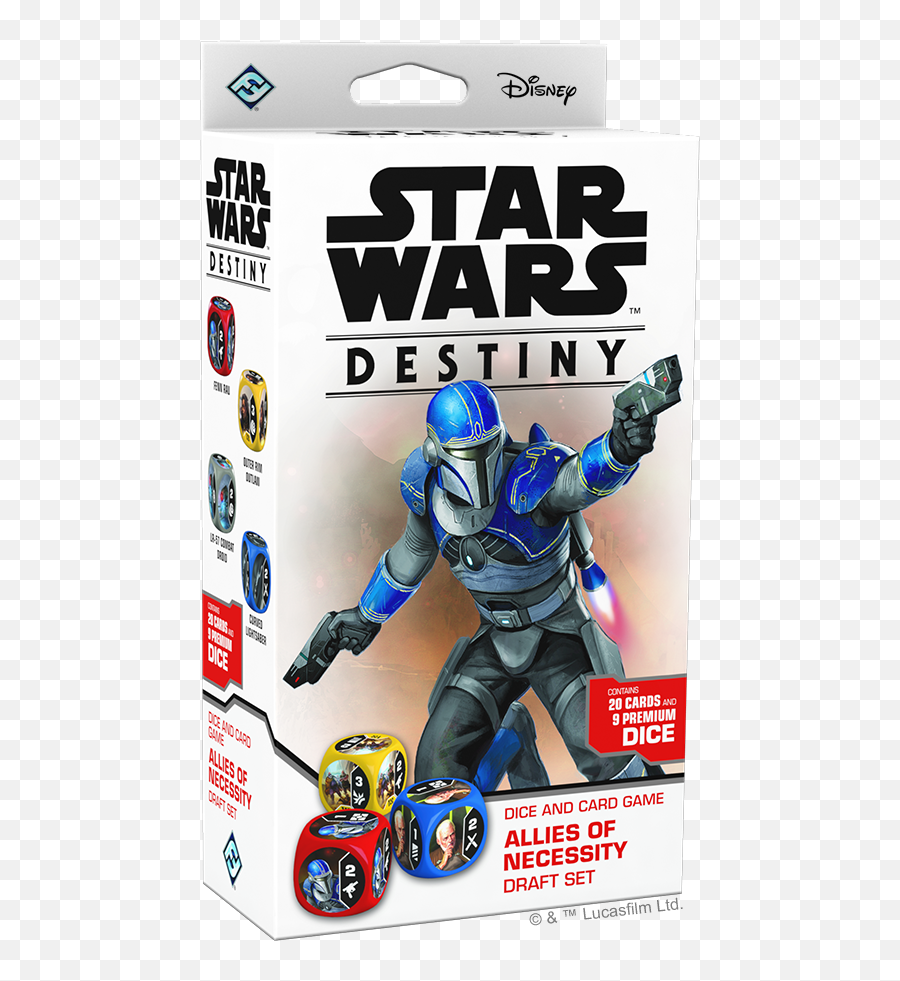 Allies Of Necessity - Fantasy Flight Games Star Wars Destiny Boba Fett Starter Set Png,Count Dooku Png