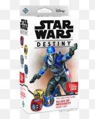 Allies Of Necessity - Fantasy Flight Games Star Wars Destiny Boba Fett Starter Set Png,Count Dooku Png