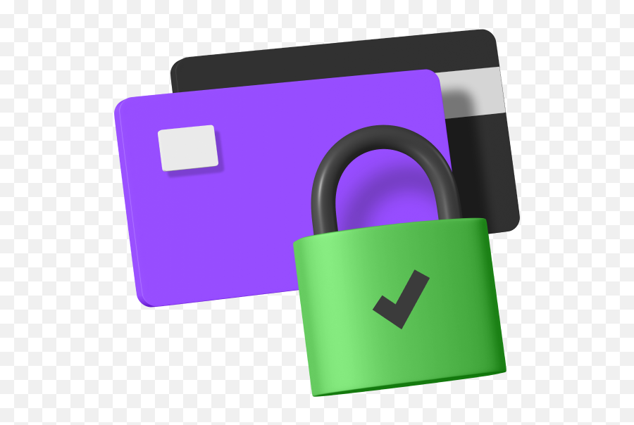 Security 3d Icons - Vertical Png,Cvv Help Icon