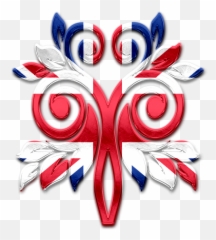 Monica Michielin Alphabets Alphabet United Kingdom Flag And - Decorative png