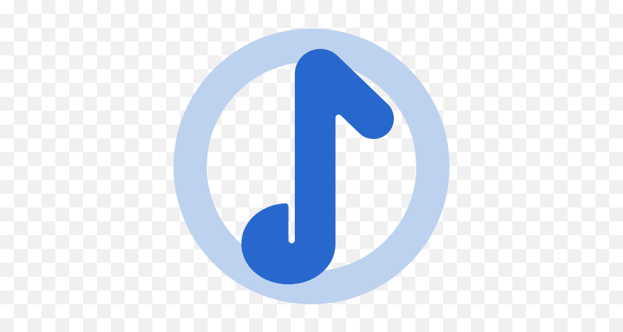 Music Vector Icons Free Download In Svg Png Format - Dot,Blue Music Icon