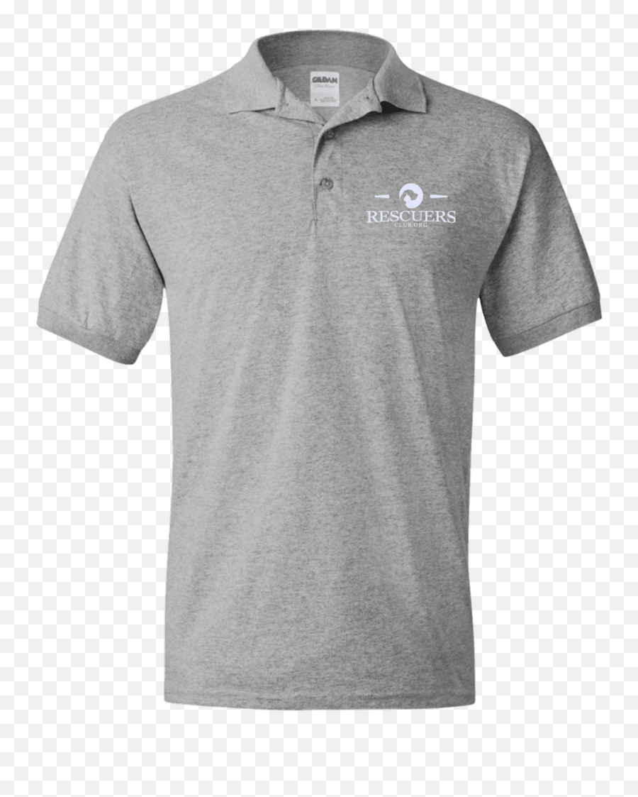 Rescuers Club Official Embroidered Polo Shirt - Embroidered Polo Shirts Grey Png,Polo Png