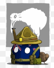 New Zealandball - Polandball Wiki png