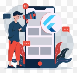 Hire Flutter Developer Dedicated App - Laravel png