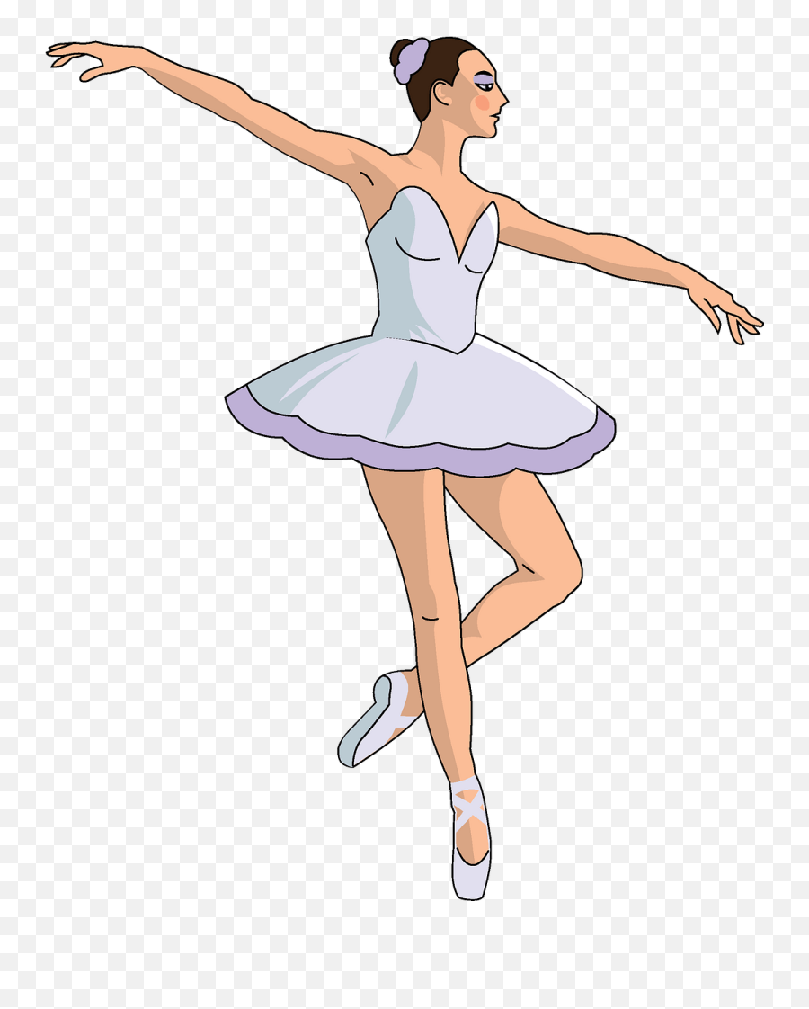 Ballet Dancer Clipart Free Download Creazilla - Dancer Clipart Png,Dance Clipart Png
