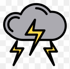 Thunder - Free weather icons Weather Icon png
