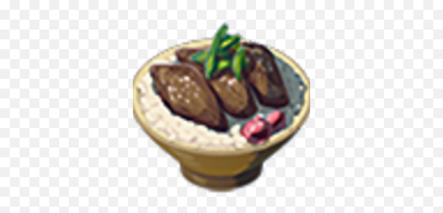 Meat And Rice Bowl Zeldapedia Fandom Png Icon
