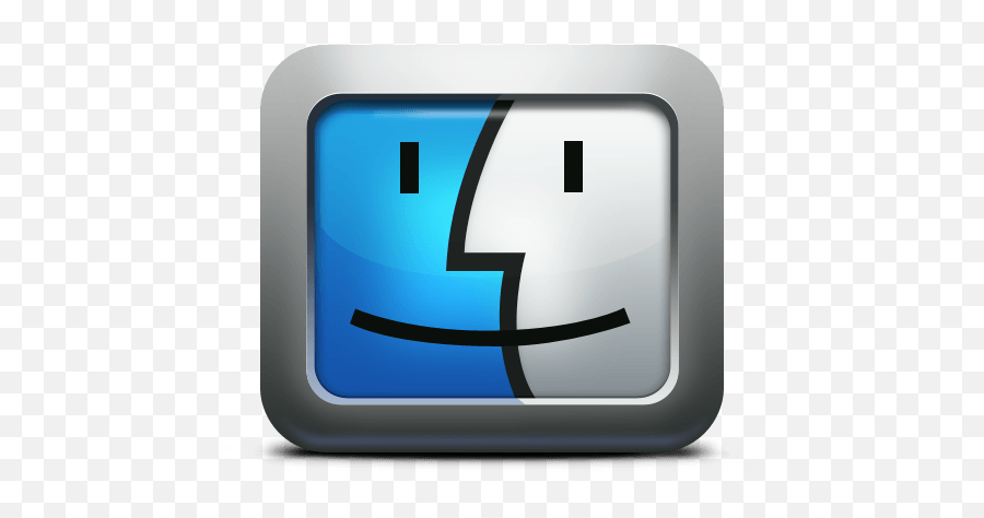 Computer Face Logo - Mac Finder Icon Png,Apple Computer Logo