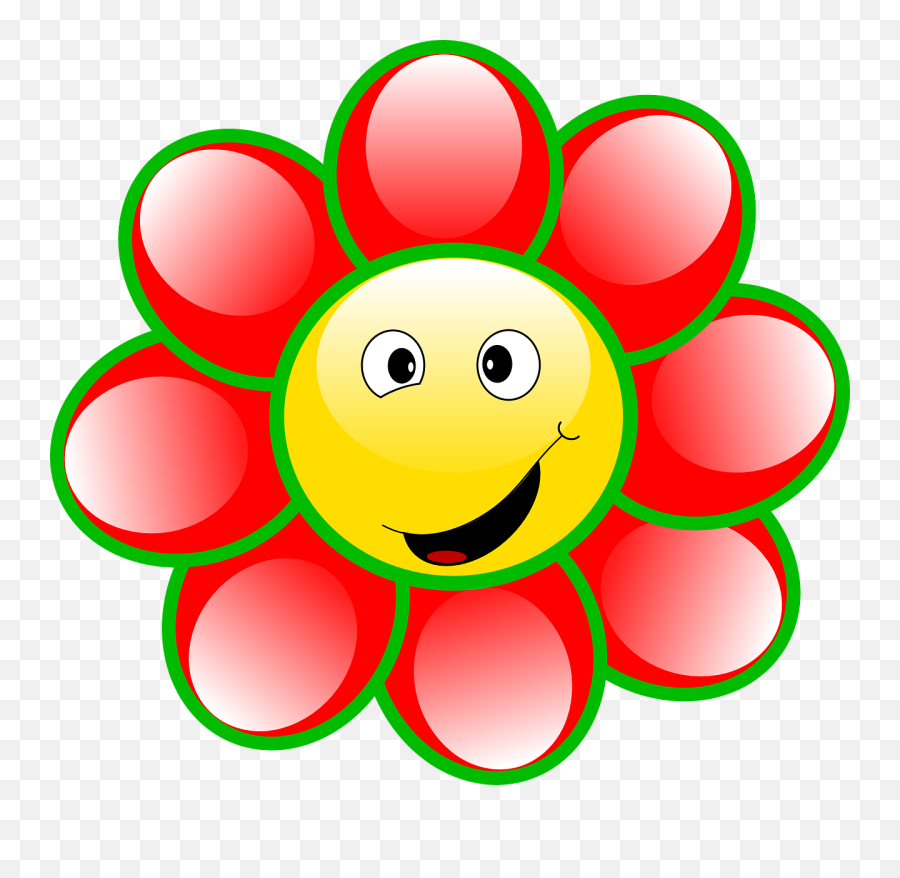 Library Of Smiling Flower Vector Download Png Files - Goof Off Day,Smile Emoji Png