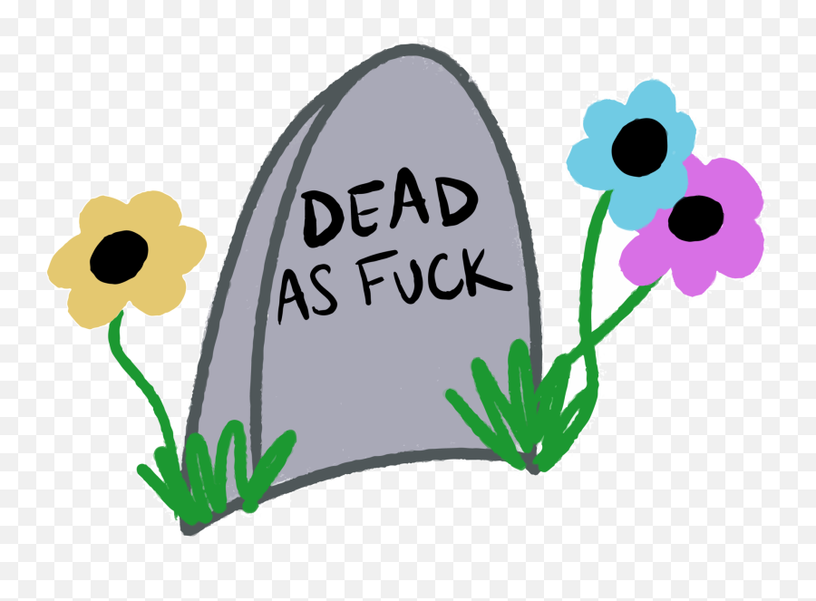 Dead As Fuck Patch - Clip Art Png,Dead Flowers Png
