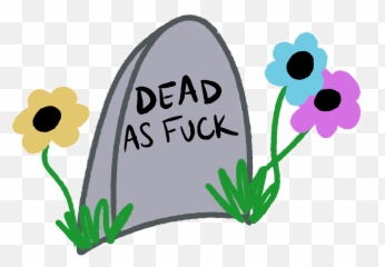 Dead As Fuck Patch - Clip Art Png,Dead Flowers Png