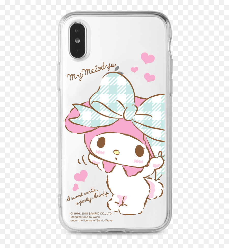 My Melody Clear Case - Mobile Phone Case Png,My Melody Transparent