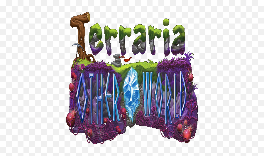 Download Hd Terraria Otherworld Logo - Terraria Otherworld Logo Png,Terraria Logo
