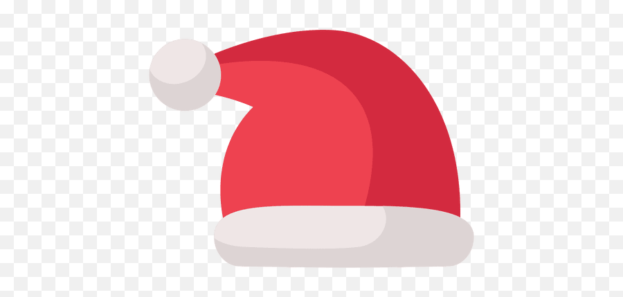 Red Santa Claus Hat Flat Icon 17 - Transparent Png U0026 Svg Chapéu De Papai Noel Png,Santa Hat Transparent Background