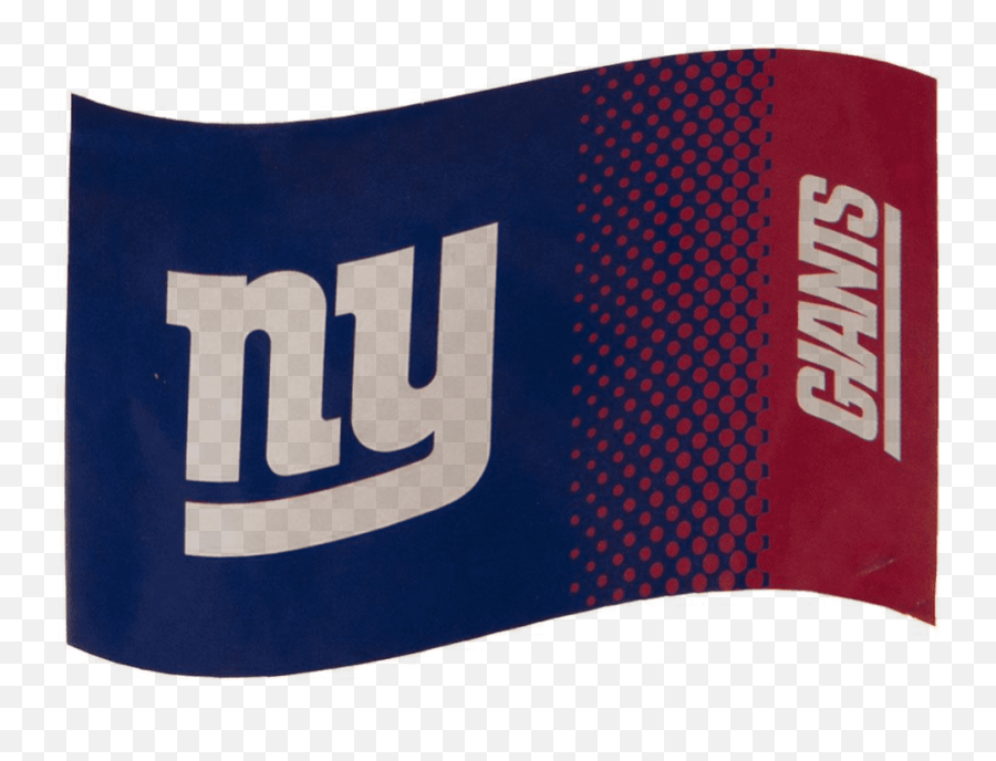 New York Giants Large Nfl Logo Fade Flag Bst - New York Giants Png,New York Giants Logo Png