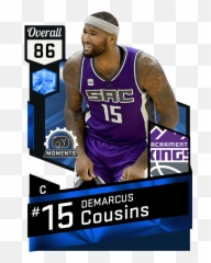Mtdb Nba 2k17 - Patrick Ewing 2k Card Png,Demarcus Cousins Png
