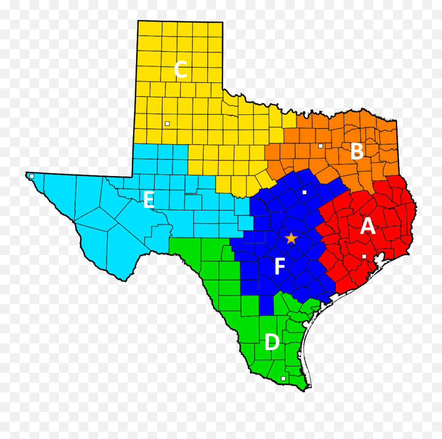 Texas Ranger Division Companies Map - Texas Ranger Companies Png,Texas Map Png