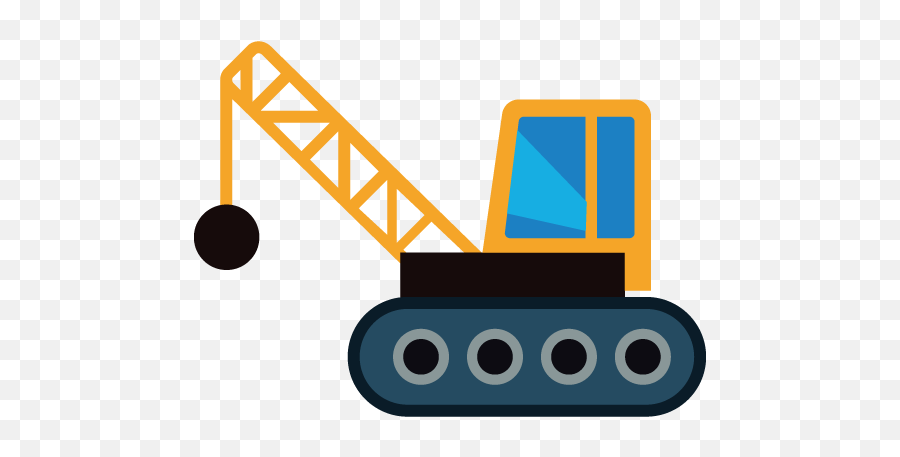 Crane Wrecking Ball Icon - Truck With Wrecking Ball Png,Wrecking Ball Png