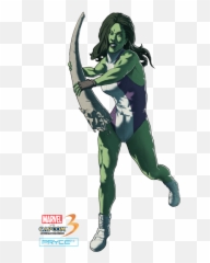 She Hulk Png - She Hulk Capcom Art,She Hulk Png